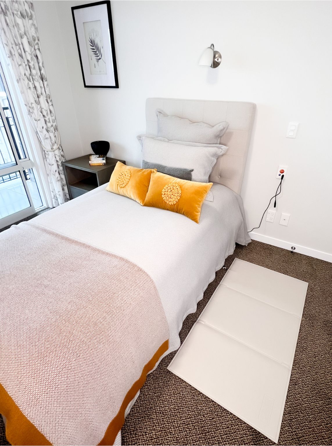 2-Fold Floor Sensor Mat - Rest Home & Hospital Use